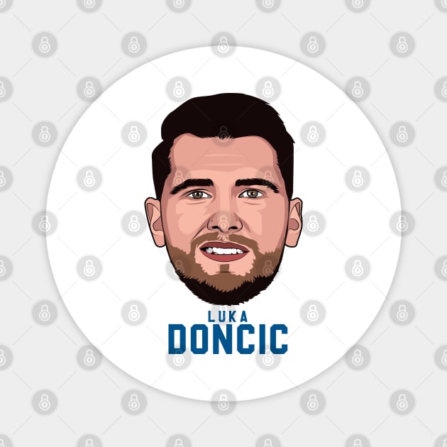 Luka Doncic Magnet by origin illustrations